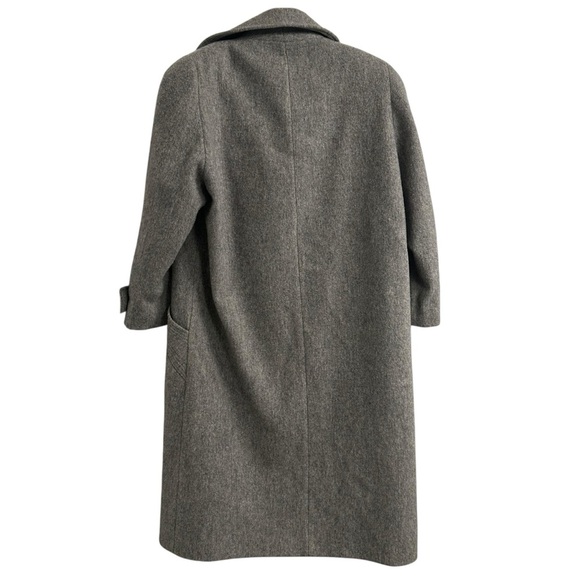 VINTAGE ALORNA Women’s Long Wool blend Coat Large Petite. - Picture 2 of 9